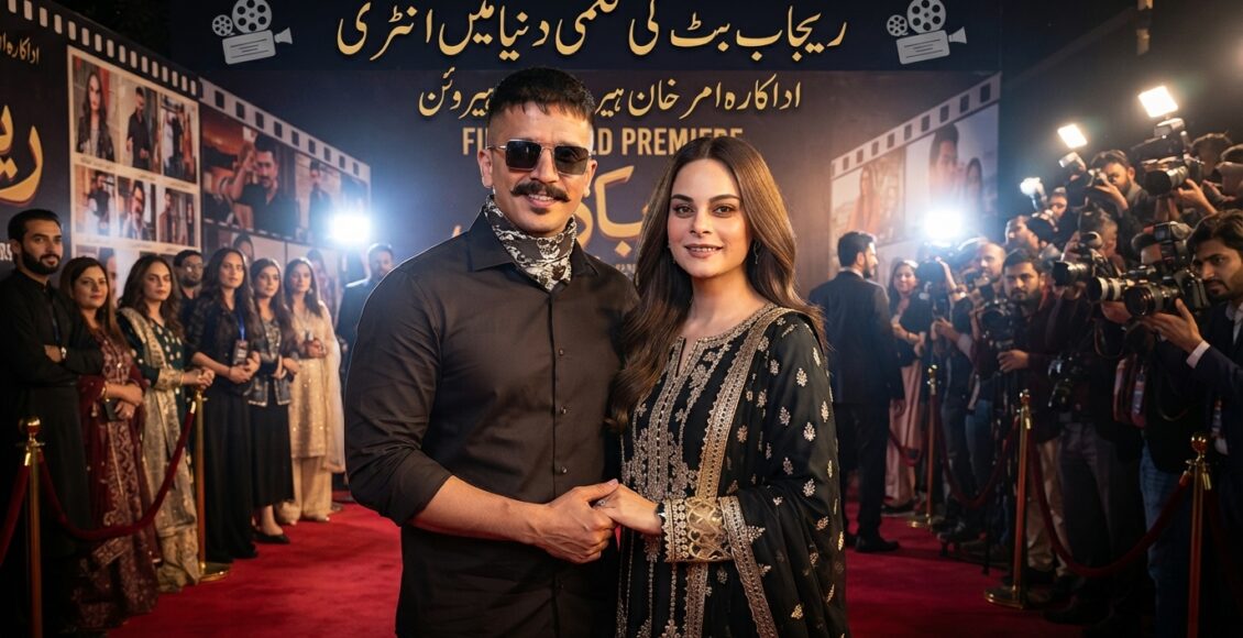 رجب بٹ کی فلمی دنیا میں انٹری، اداکارہ امر خان ہیروئن ہوگی
