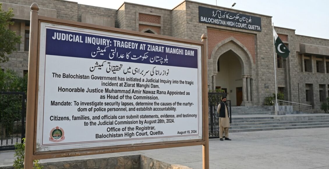 سانحہ زیارت منگی ڈیم، بلوچستان حکومت نے عدالتی انکوائری شروع کردی، جسٹس محمد عامر نواز رانا کمیشن کے سربراہ مقرر