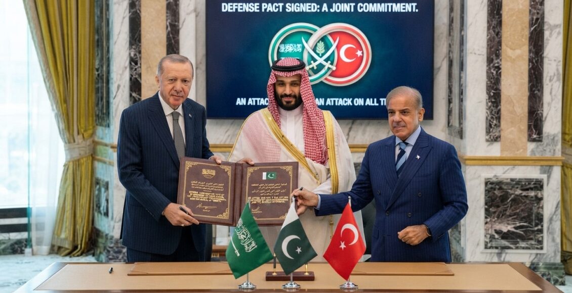 ایک ملک پر حملہ تینوں پر حملہ تصور کیا جائیگا، سعودیہ، پاکستان اور ترکیہ کے درمیان دفاعی معاہدہ