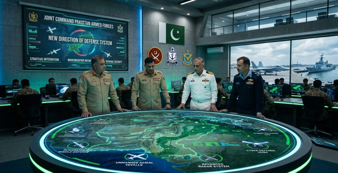 افواجِ پاکستان کی مشترکہ کمان، دفاعی نظام کی نئی سمت