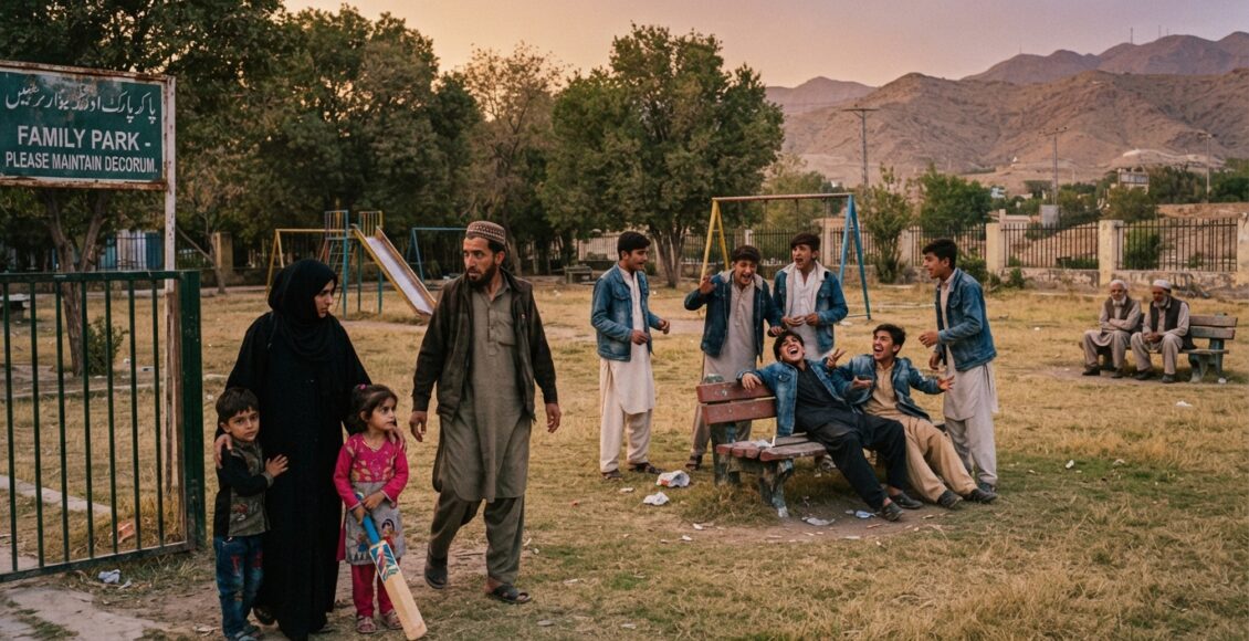 کوئٹہ کے پارک عزت دار خاندانوں کے لیے وبال جان بن گئے