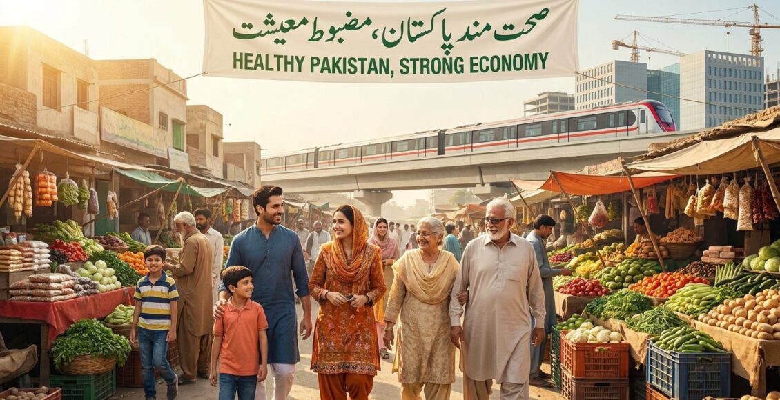 صحت مند قوم ہی مضبوط معیشت کی ضمانت ہے